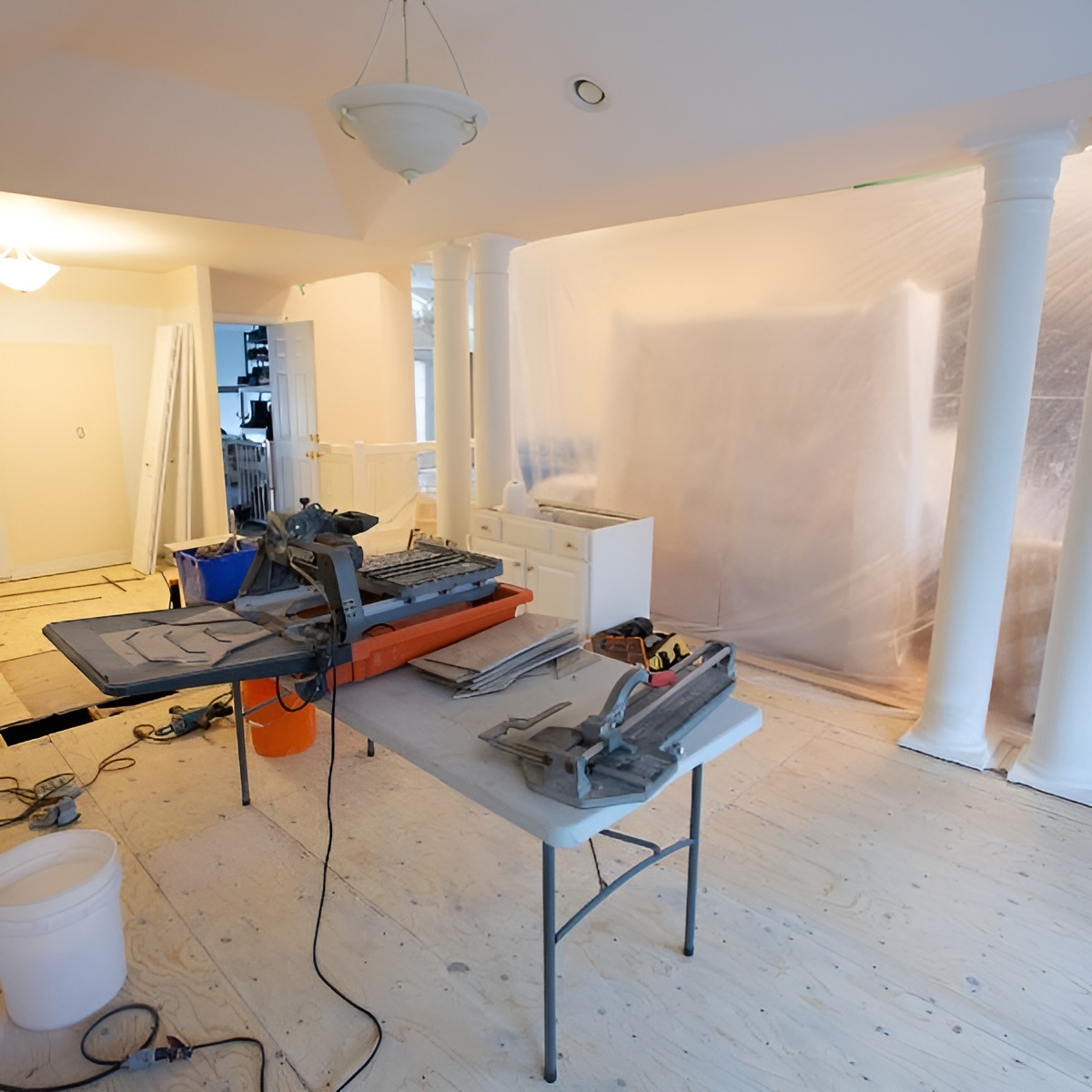 Post-Construction Cleaning to clean up after home renovations.