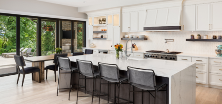 Move-in ready kitchen cleaned by experts.