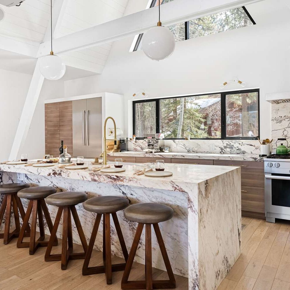 modern kitchen that is spotless with our maid services in Berkeley, CA